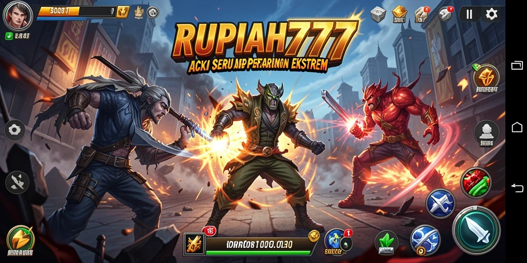 Tampilan gameplay seru dari RUPIAH777 dengan berbagai aksi menegangkan.