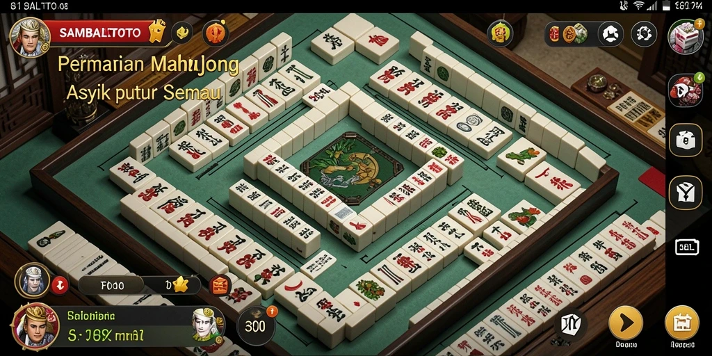 Gameplay Mahjong yang menarik dalam SAMBALTOTO.