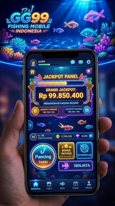 Tampilan antarmuka gg99 yang sederhana dan intuitif.